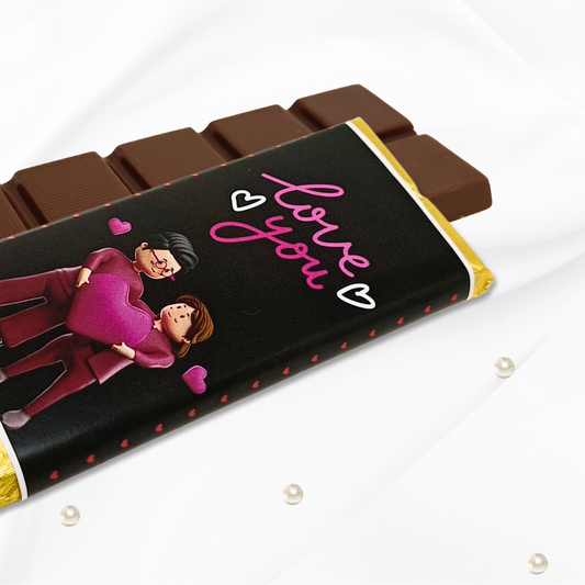 Love You Chocolate Bar – A Sweet Expression