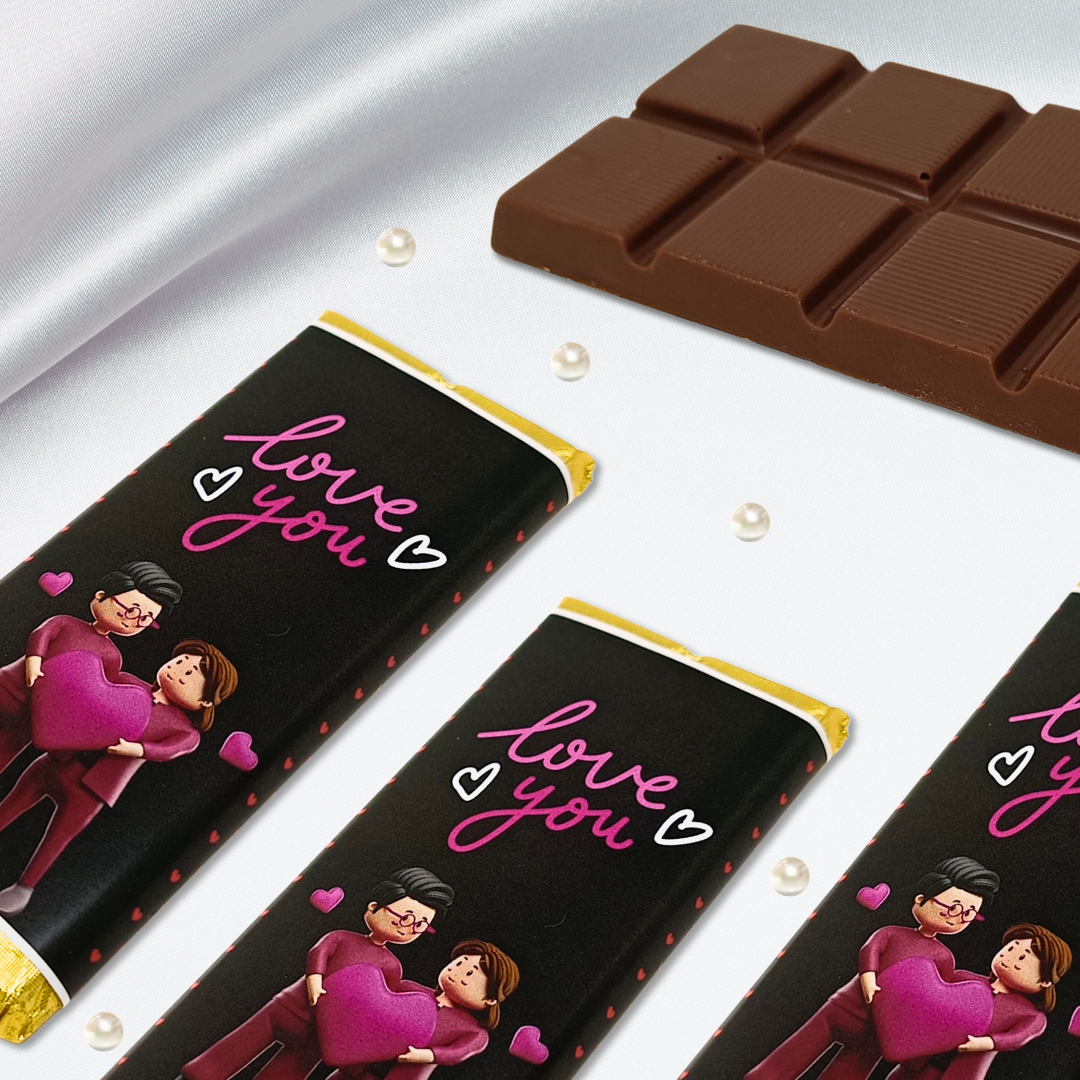 Love You Chocolate Bar – A Sweet Expression