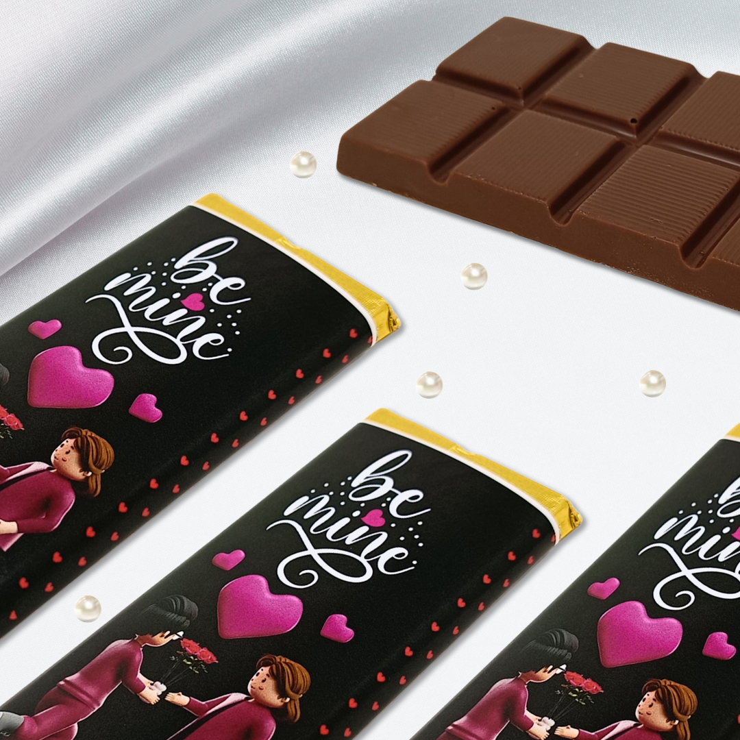 Be Mine Chocolate Bar – A Sweet Proposal