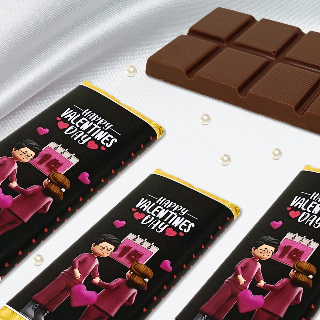 Valentine’s Day Calendar Chocolate Bar