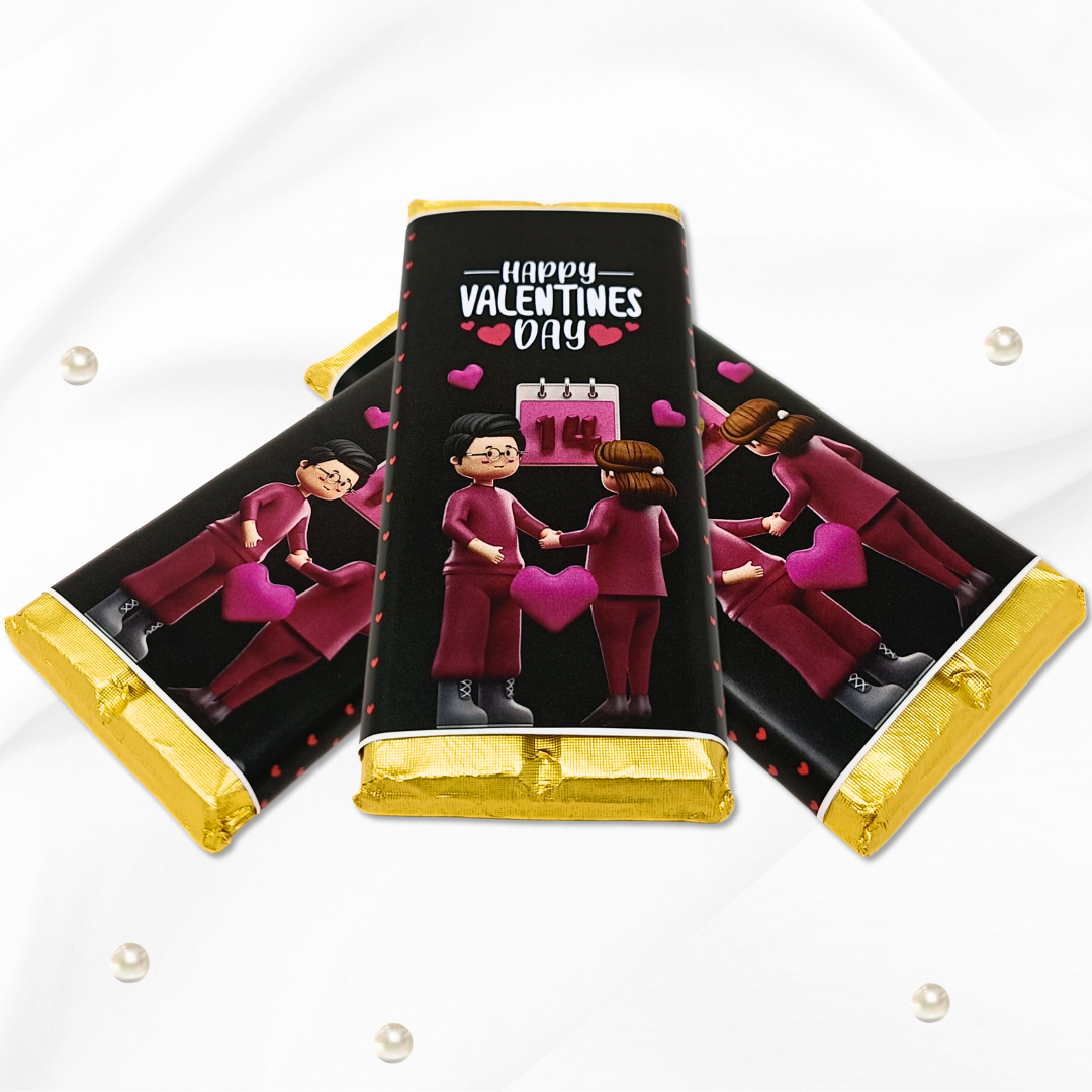 Valentine’s Day Calendar Chocolate Bar