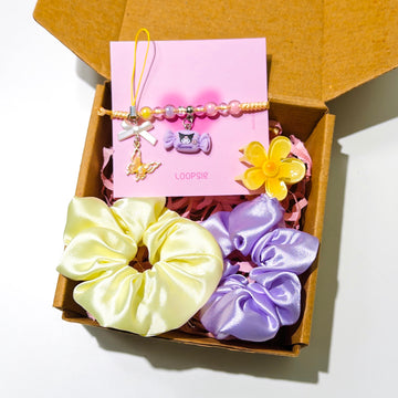 Happy Box - pastel yellow