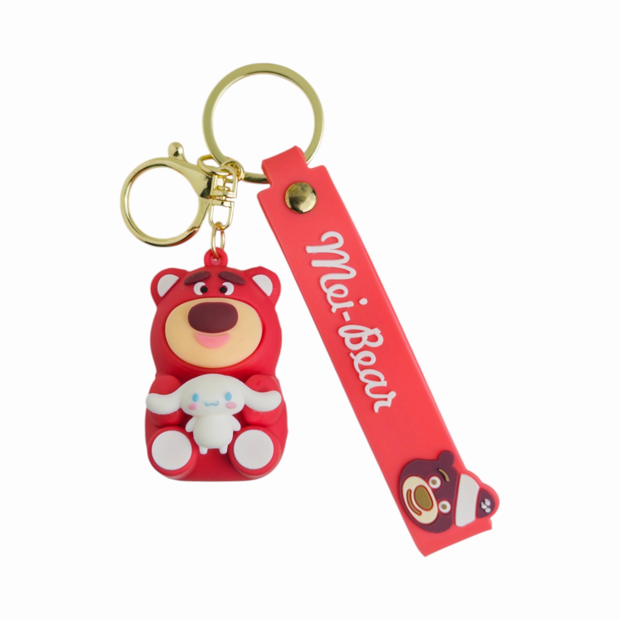 Lotso Cinnamoroll Keychain
