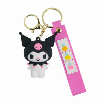 Kuromi Keychian