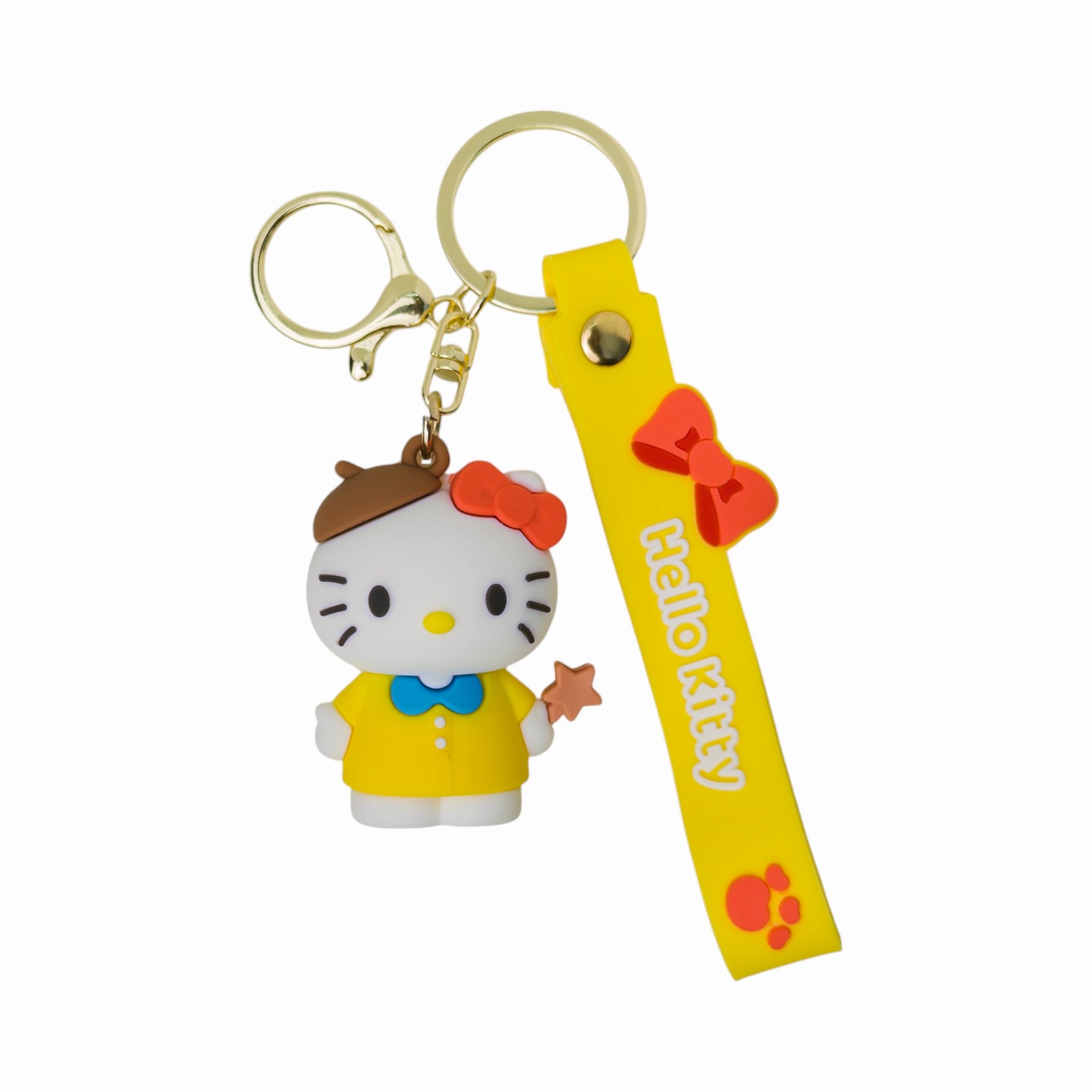 Hello Kitty Yellow Keychian