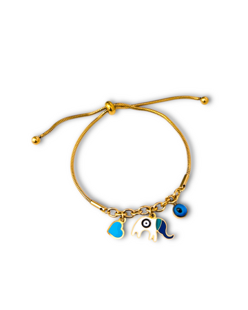 Aura Charm Evil Eye Bracelet