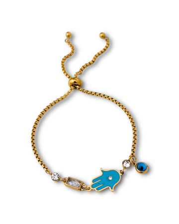 Ziva Hamsa Charm Bracelet