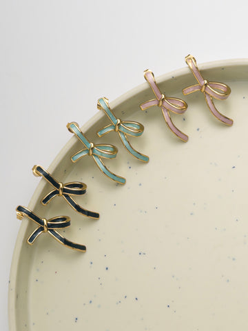 Elan Bowknot Studs