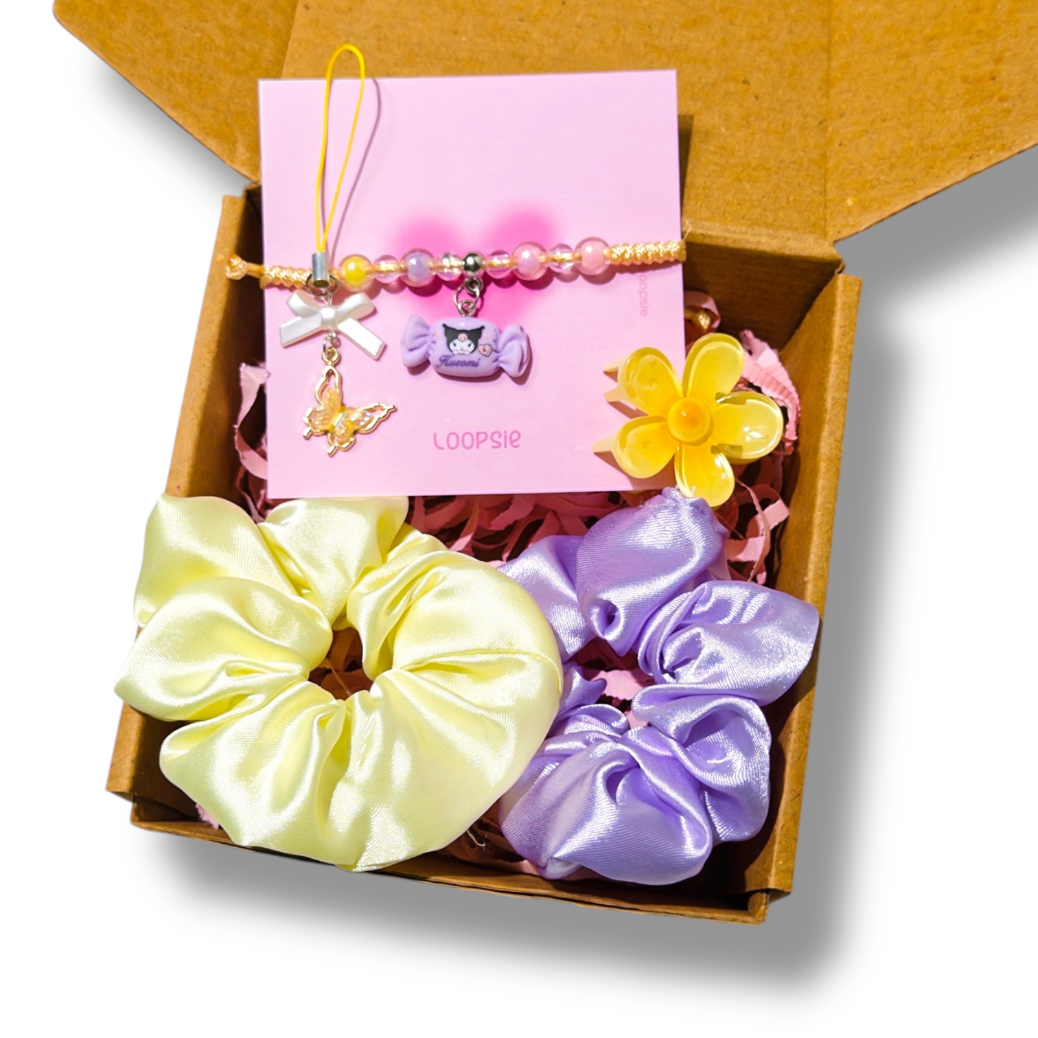 Happy Box - pastel yellow