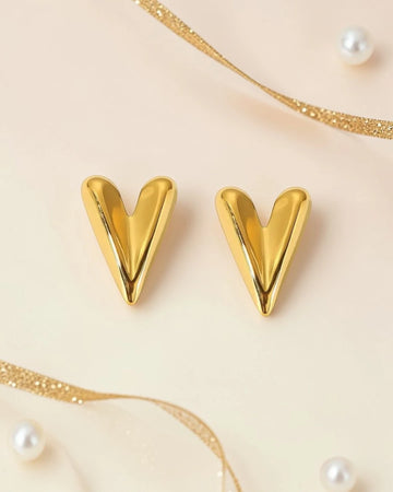 Pointed Love Studs