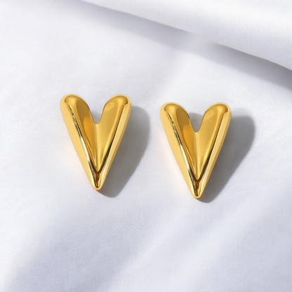 Pointed Love Studs