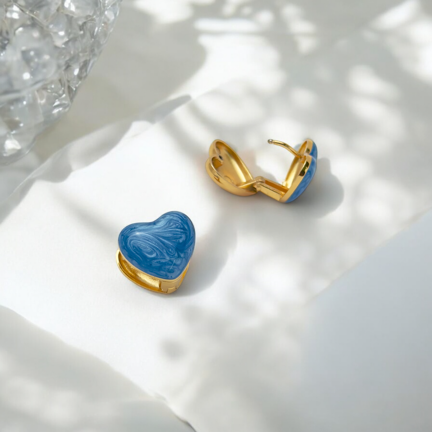 Azure Love Studs