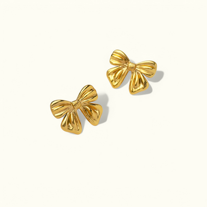 Belva Bow Studs