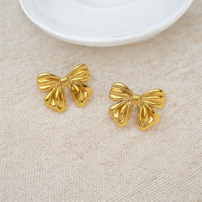 Belva Bow Studs