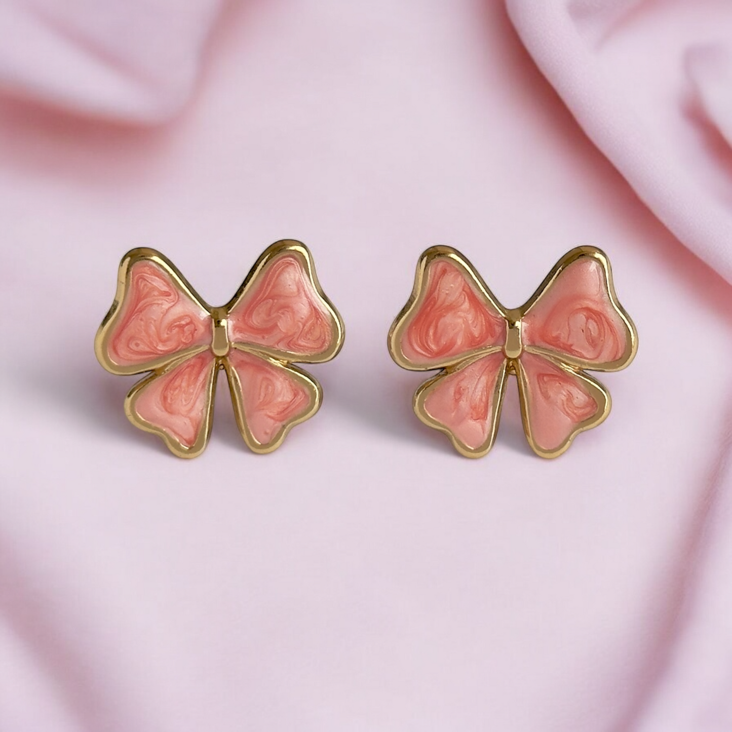 BELLE BOW RIBBON EARRINGS