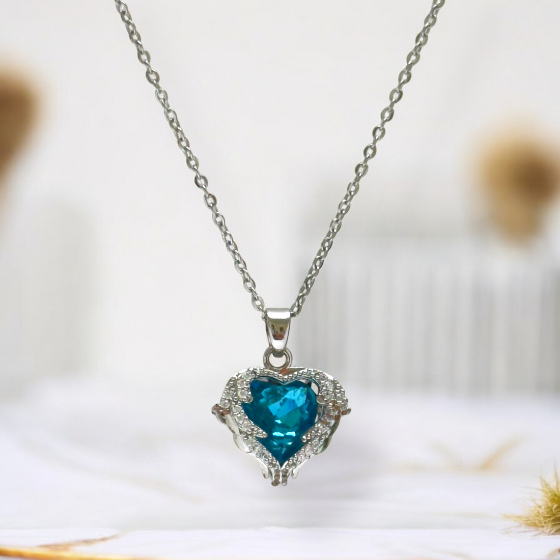 Phoenix Heart Necklace