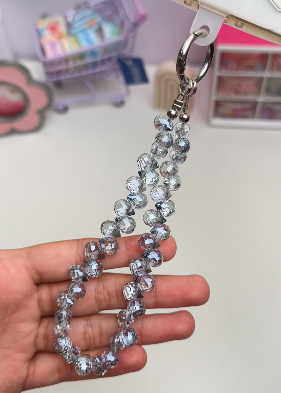 Frostlight Crystal Charm