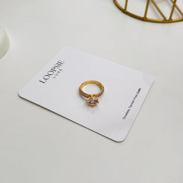 Eternal Glow Solitaire Ring