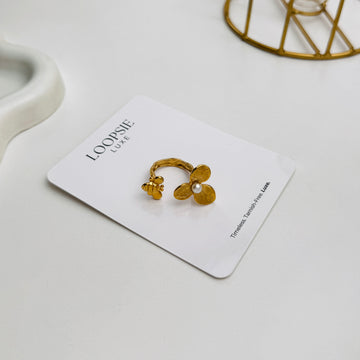 Petal Whisper Duo Ring