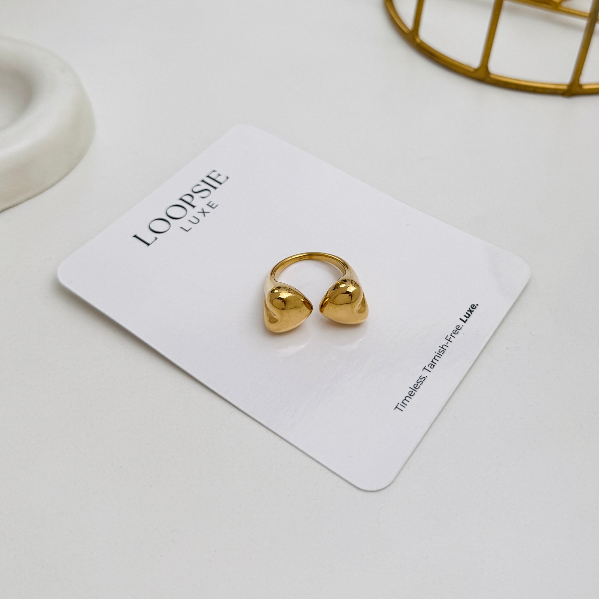 Sculpt Heart Ring