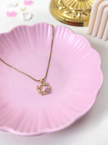 Butterfly Floral Necklace