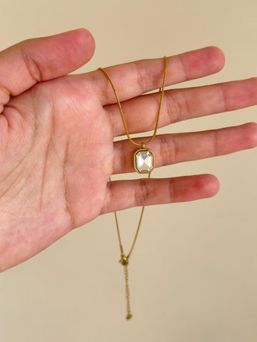 Emerald Crystal Necklace