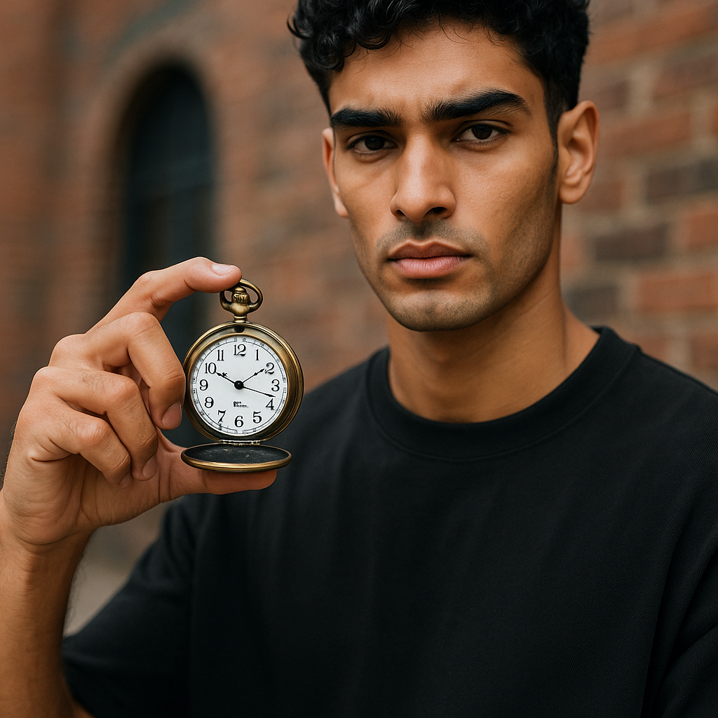 Spider-Man Vintage Pocket Watch Keychain
