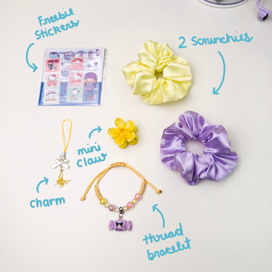 Happy Box - pastel yellow