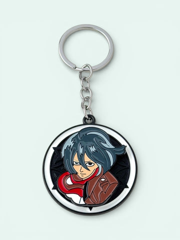 Mikasa Ackerman Spinner Keychain – Attack on Titan