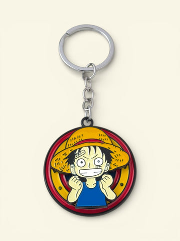 Monkey D. Luffy Spinner Keychain – One Piece