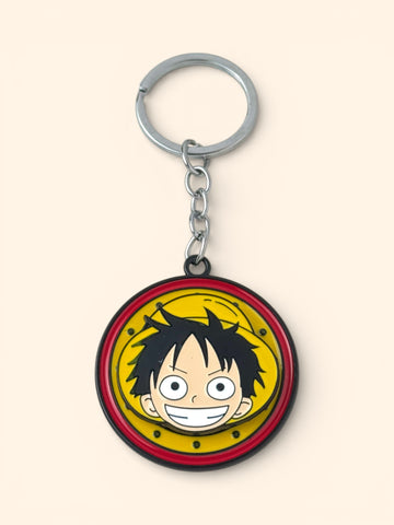 Monkey D. Luffy Portrait Spinner Keychain – One Piece