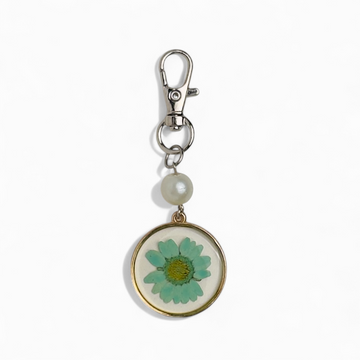 Mint Daisy Charm