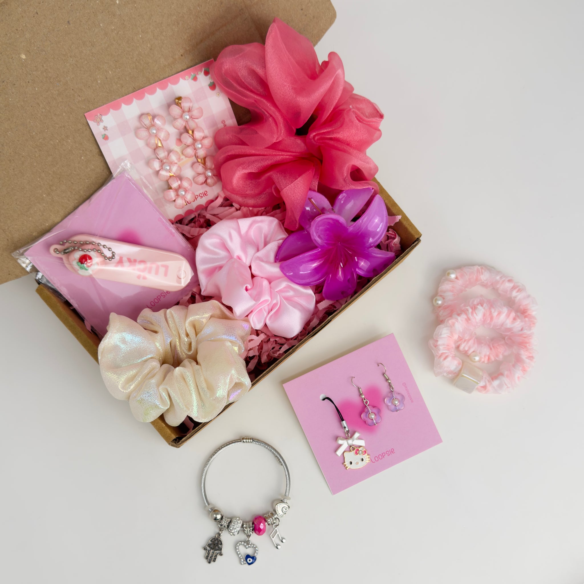 Loopsie JoyBox – Pink Edition | Pink Gifting Hamper for Girls