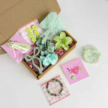 Loopsie JoyBox – Minty Bloom Edition | Green Gifting Hamper for Girls