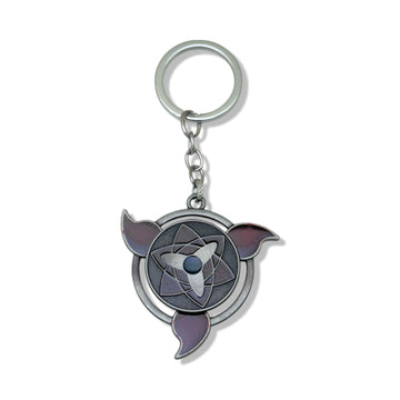 Rinnegan Tri-Star Keychain