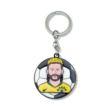 Neymar Brazil Keychain – Samba Star Edition