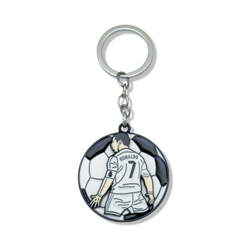Ronaldo #7 Keychain – Iconic Back Pose