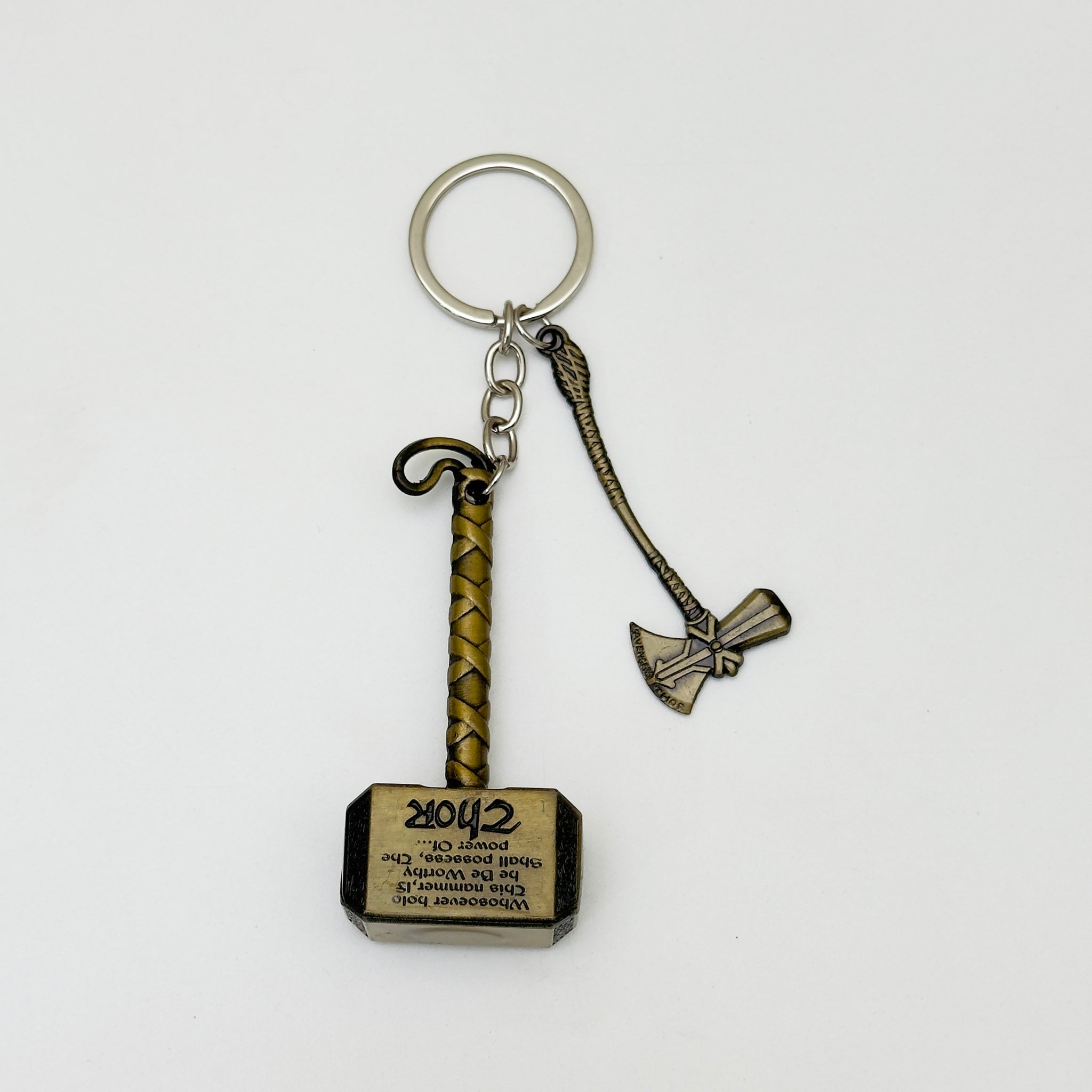 Thor’s Hammer & Stormbreaker Duo (Antique Gold)