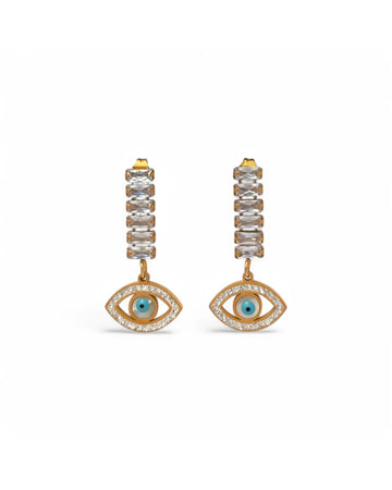 Luminara Evil Eye Earrings