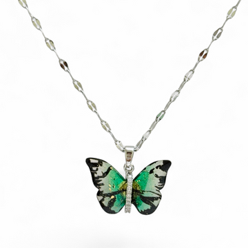 Mystic Meadow Butterfly Necklace