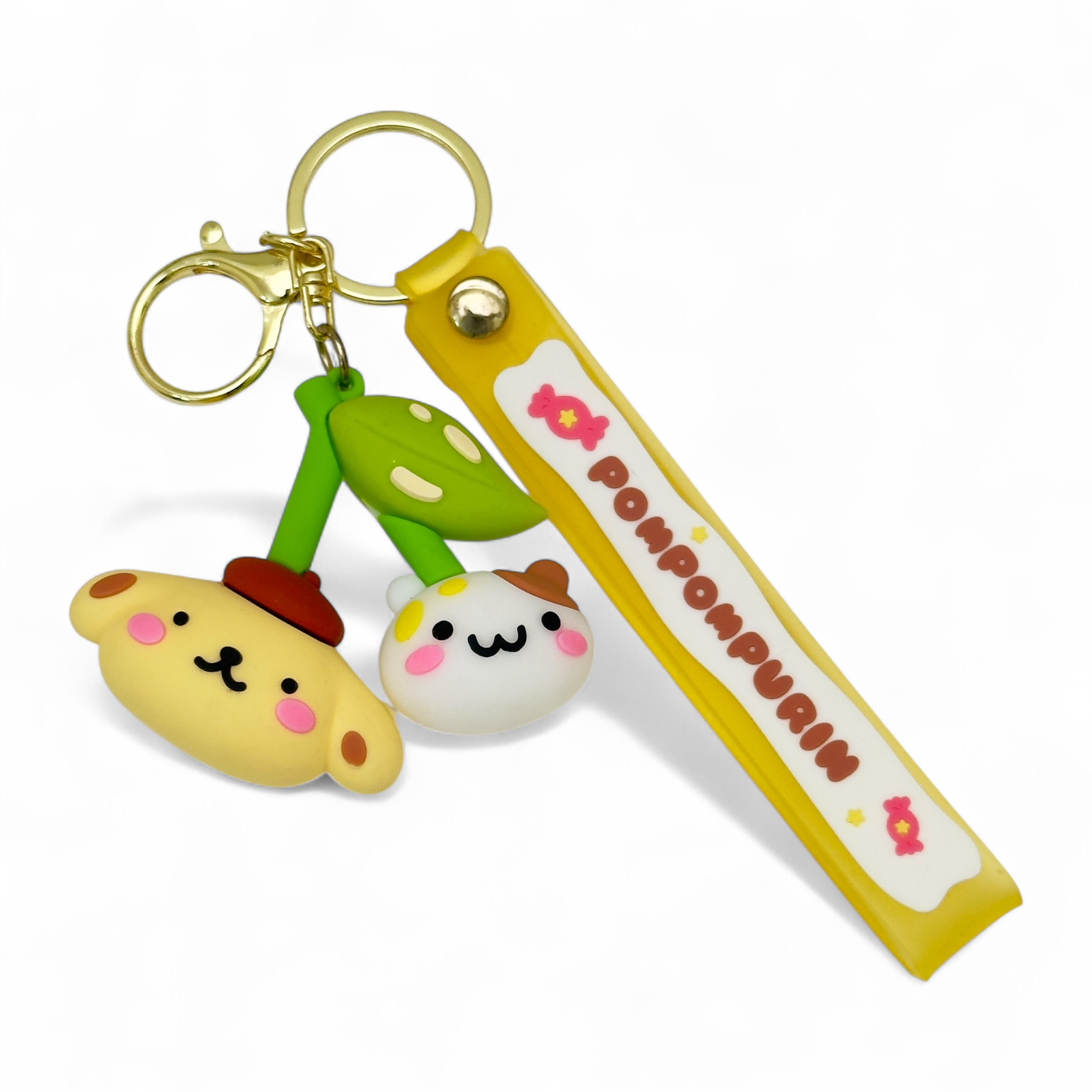 Pompompurin Honey Bunch Keychain