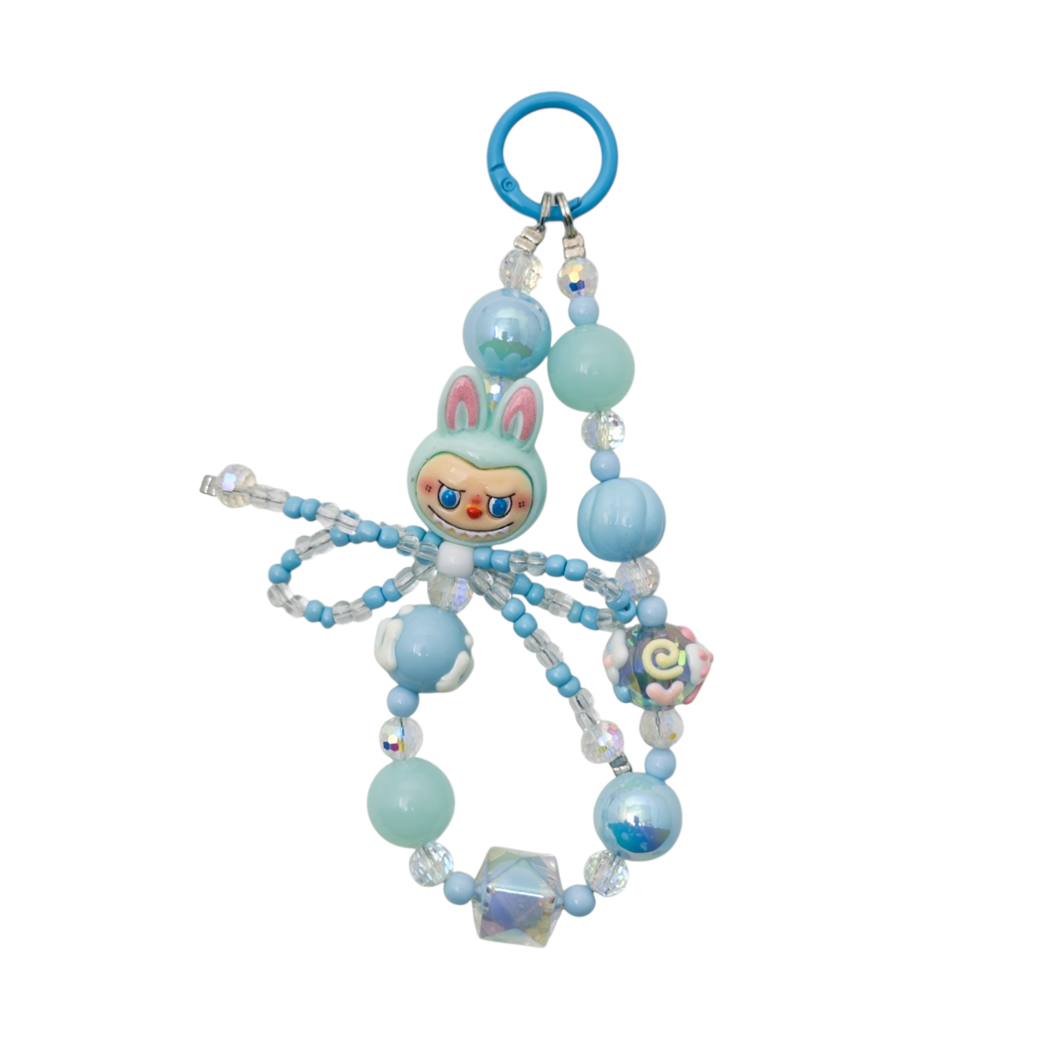 Icy Labubu Bunny Charm