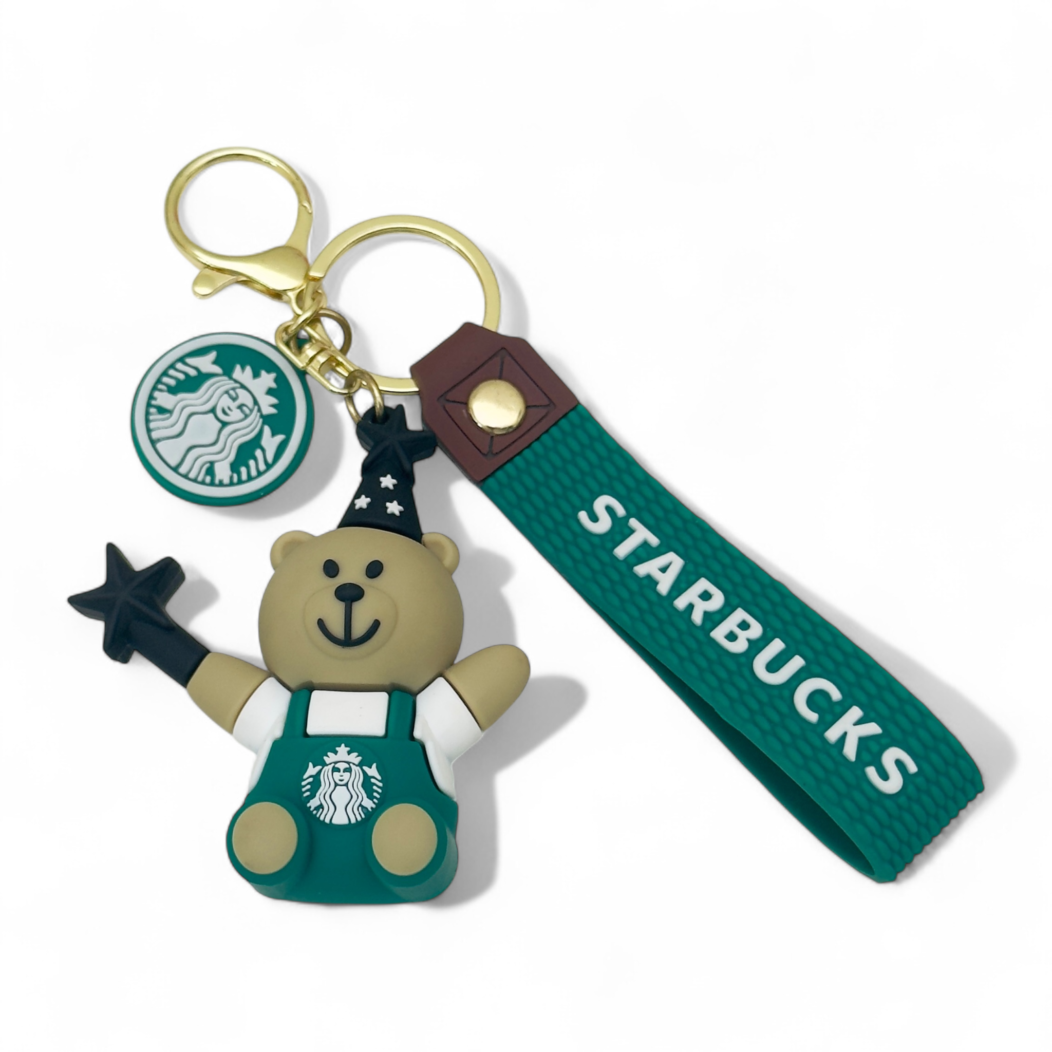 Starbucks bear keychain – wizard outfit