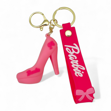 Barbie high heel keychain – baby pink
