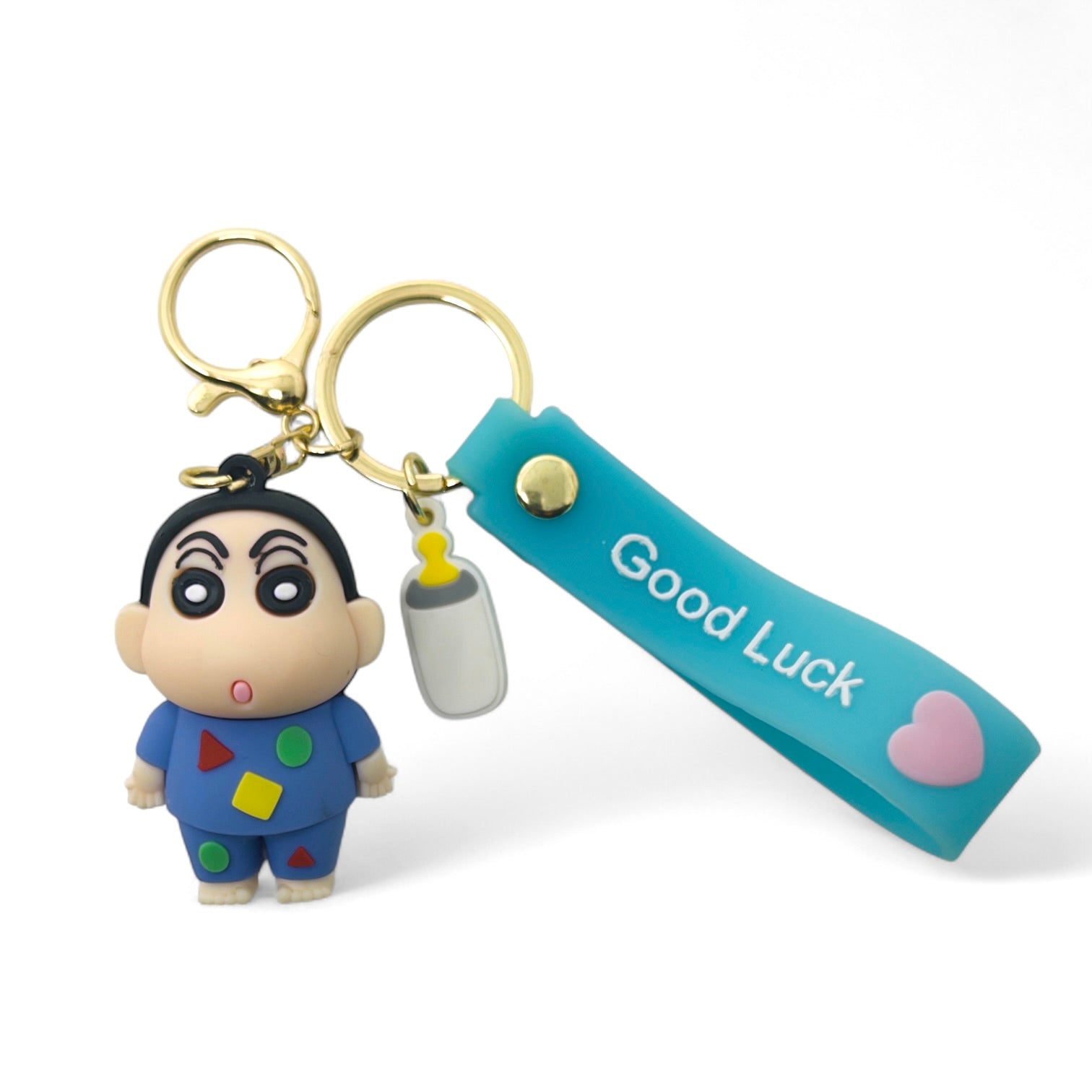 Shinzo Pop Keychain –  Blue Pajamas