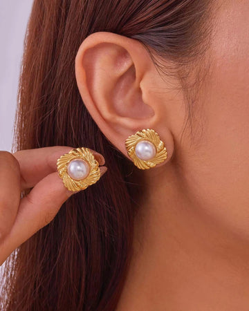Regalia Pearl Studs