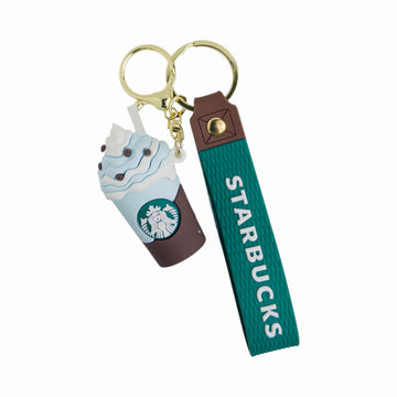 Starbucks Blueberry Frappe Keychain