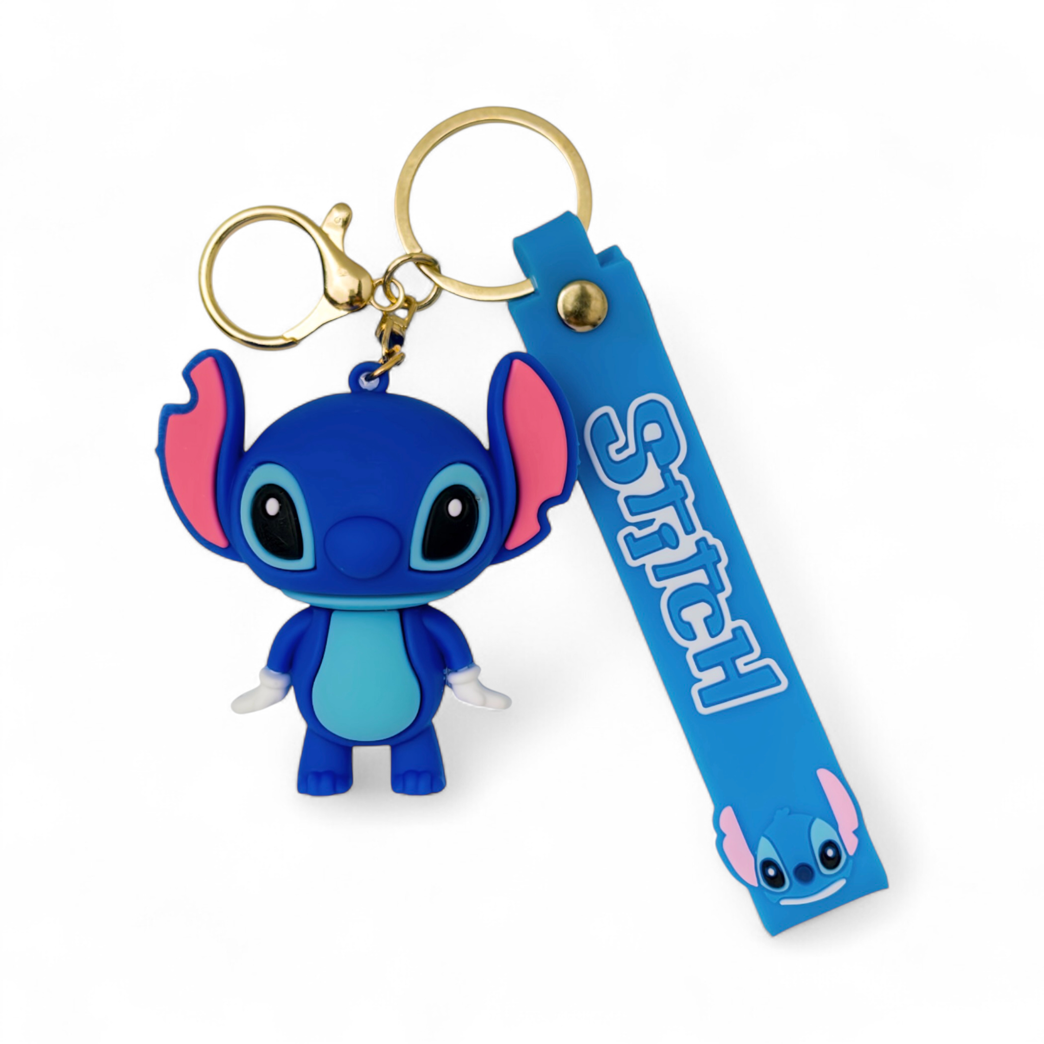 Stitch Silicone Keychain