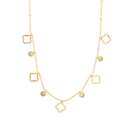 Dainty Clover Necklace