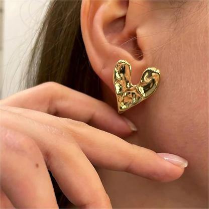 Elysian Heart Studs